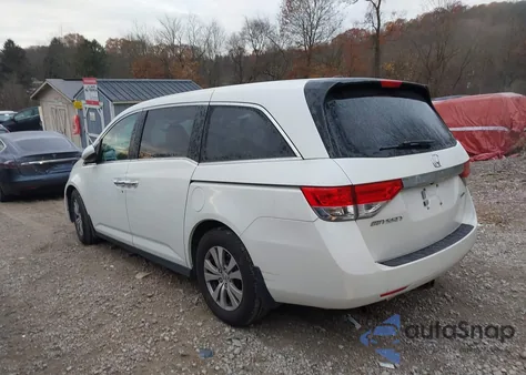 2017 Honda Odyssey Se from USA, damaged, VIN 5FNRL5H31HB024475